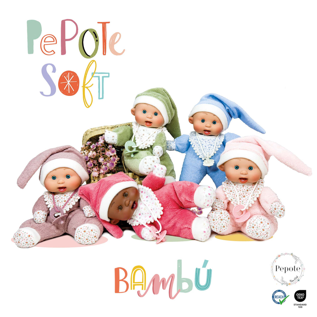 Baby Doll Pepote Soft Bambú by Nines D&