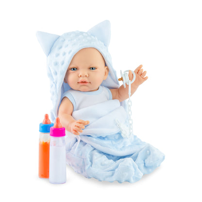 Bath Time Blue Newborn Doll - Dolls and Accessories