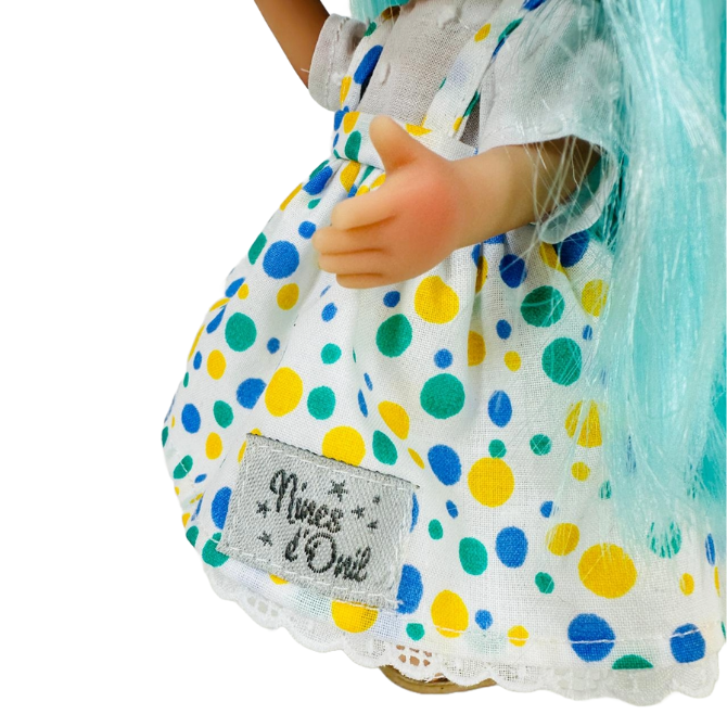 Handcrafted Collectible Little Mia Pepper Doll (3180) by Nines D&