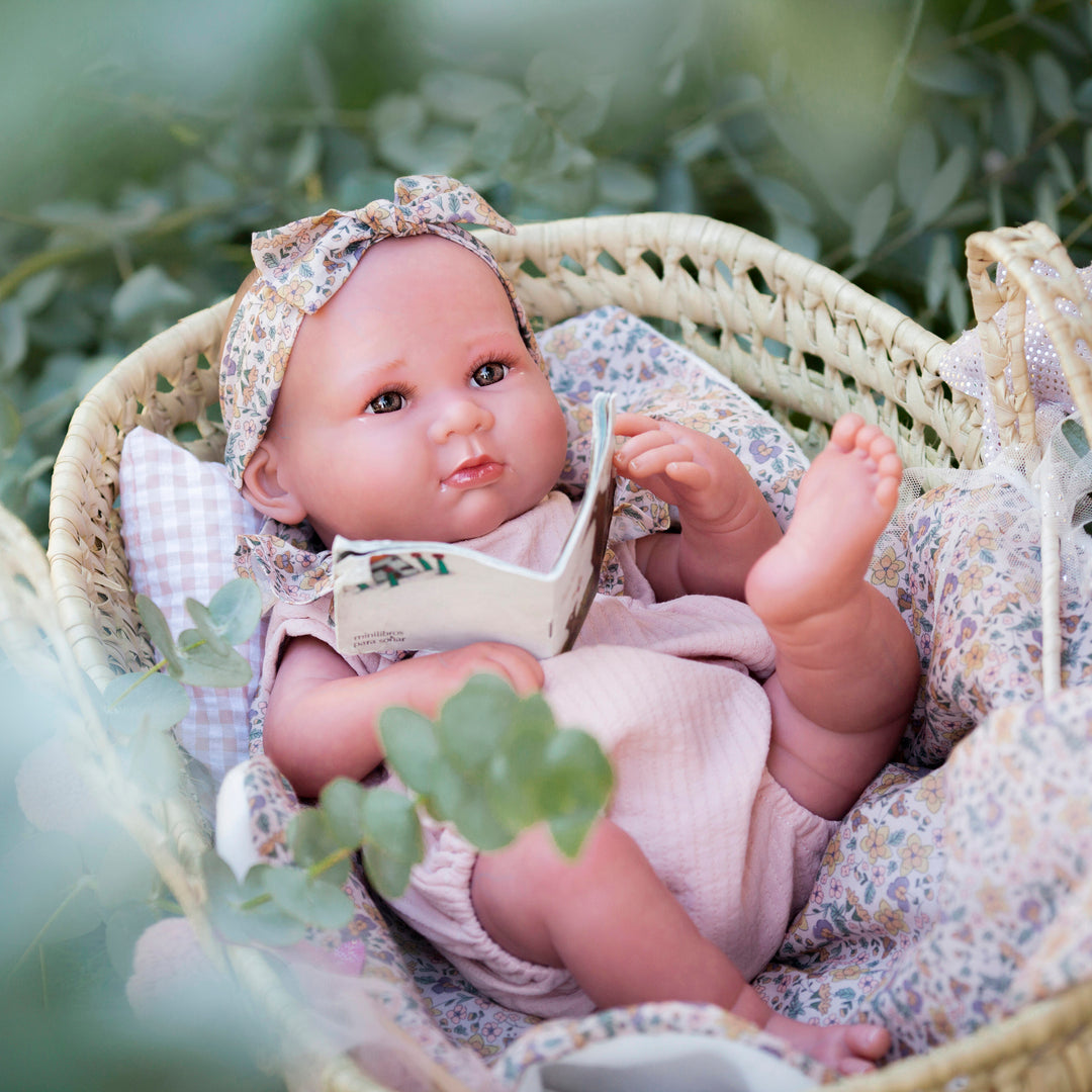 Sweet Reborn Doll Luca Flower by Antonio Juan