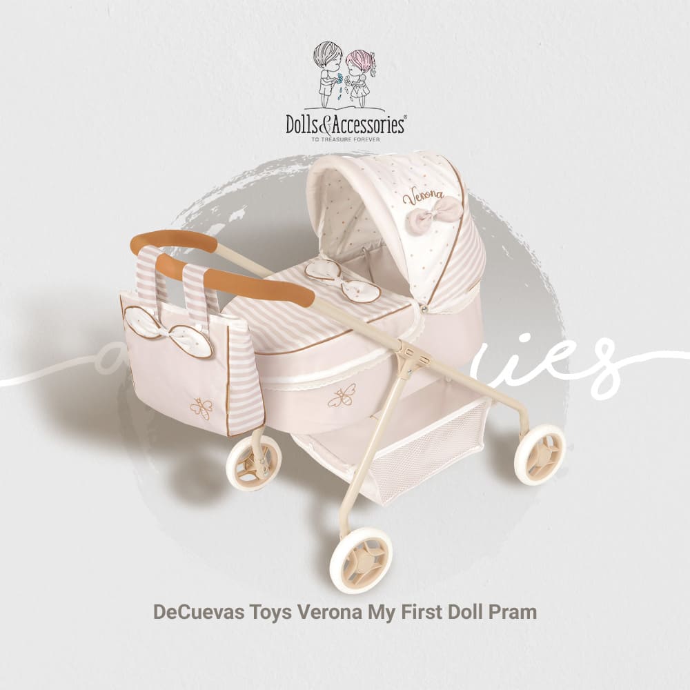 DeCuevas Toys Verona My First Doll Pram