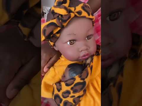 Handcrafted Alika Doll with Baby (3730) by Nines d&