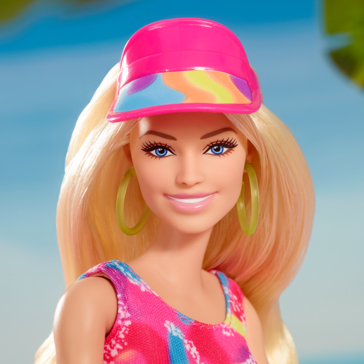 Barbie the Movie Collectible Doll, Margot Robbie As Barbie In Inline Skating Outfit - Dolls and Accessories
